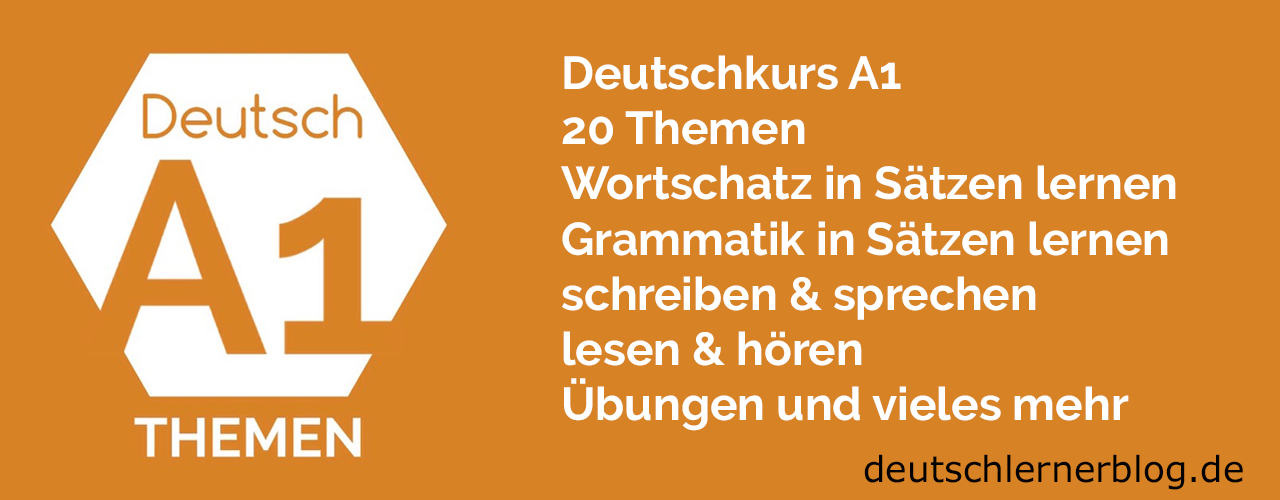 Deutsch lernen A1 - Deutsch A1 - A1 Deutsch - Deutschkurs A1