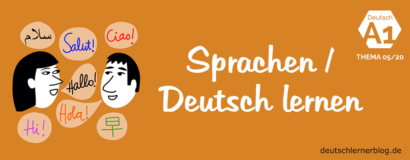 ella es Instituto debajo Sprachen lernen / Deutsch lernen | Deutsch A1 nach Themen | 05/20