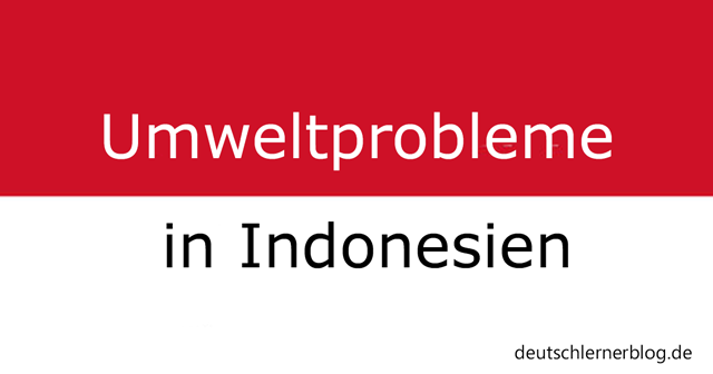 Umweltprobleme in Indonesien