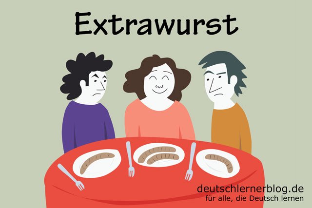 Extrawurst - deutsche Küche - deutsches Essen - deutsche Rezepte - deutsche Speisen