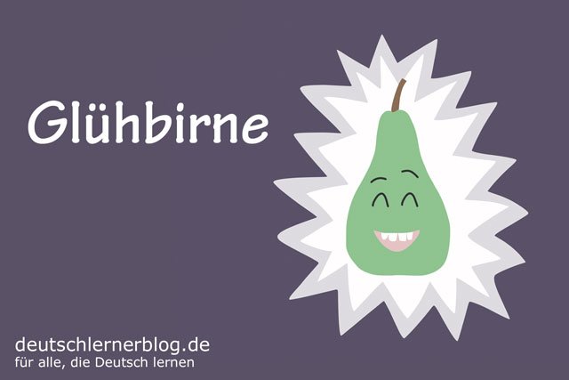 Glühbirne - deutsche Küche - deutsches Essen - deutsche Rezepte - deutsche Speisen
