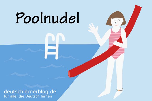 Poolnudel - deutsche Küche - Schwimmnudel - deutsches Essen - deutsche Rezepte - deutsche Speisen