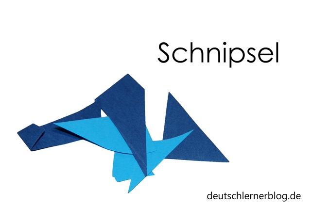 Schnipsel - Wortschatz lernen - Vokabeln lernen - Deutsch lernen - mit Bildern lernen