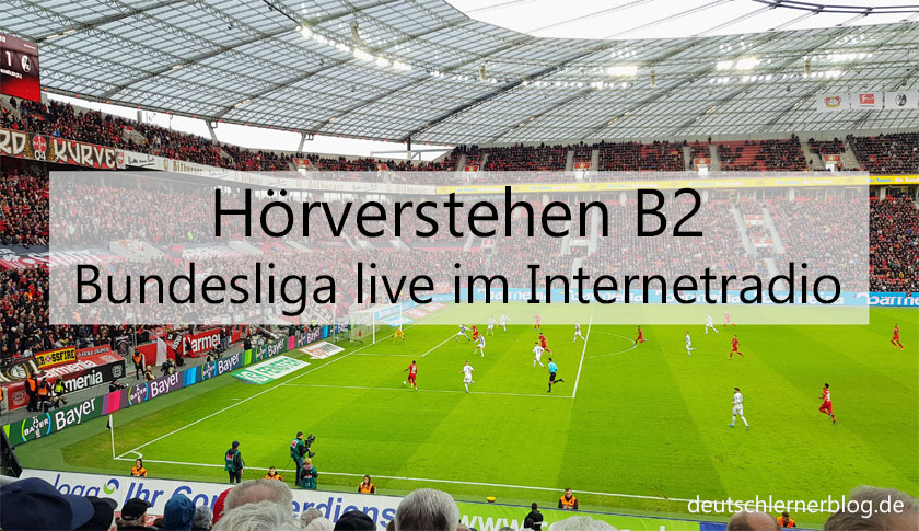 Fußball Bundesliga live im Internetradio - Livestream